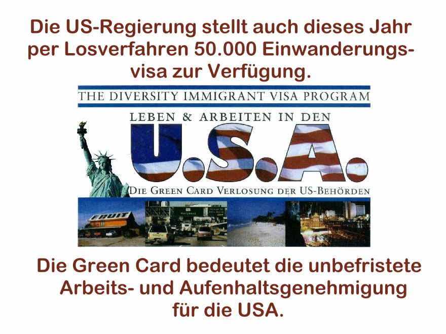 Greencard-Verlosung