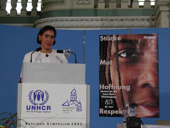 Berliner UNHCR-Symposium 2002 Asyl in Europa  noor.jpg