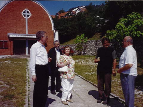 Limburger Besuch im Bergdorf Vukanovici (Bosnien-Herzegowina)